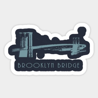 Brooklyn bridge Sticker